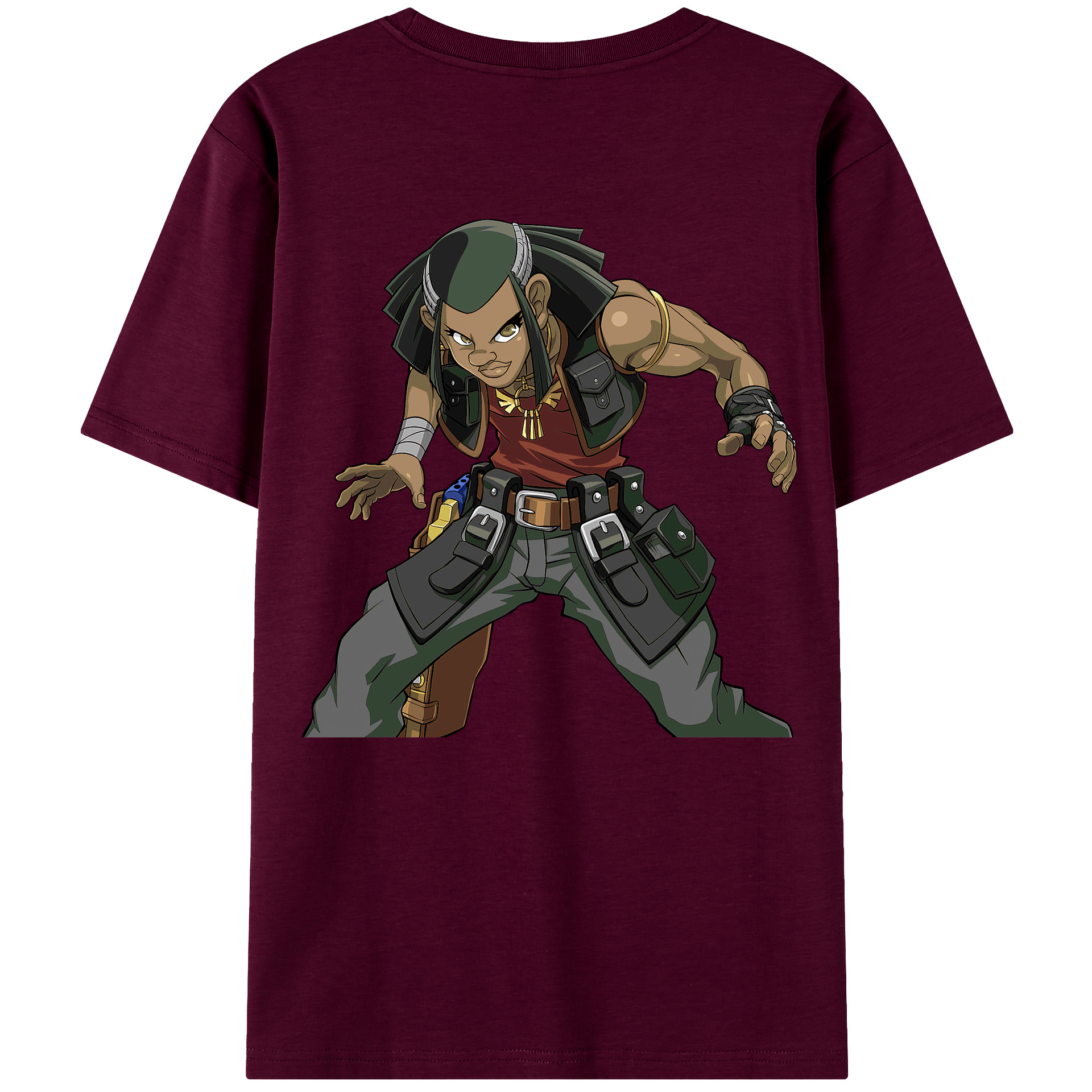 （画像用） 遊☆戯☆王 Yu-Gi-Oh! レディース半袖Tシャツ(バックプリント)